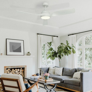 LIGHTED ORIA Ventilador de Techo Blanco