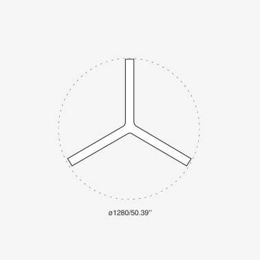 FARO WEAVER M LED Ventilador Negro-Nogal 3000K