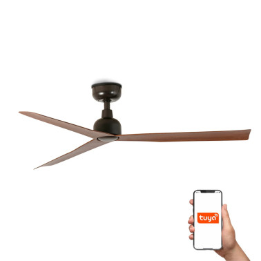 FARO MARINE M Ventilador Marrón-Nogal IP44 TUYA