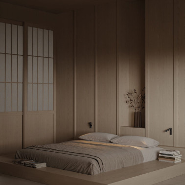 ARKOSLIGHT ENSO Semi-Empotrado Lector Negro