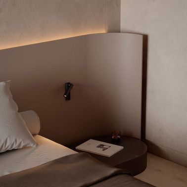 ARKOSLIGHT ENSO Semi-Empotrado Lector Negro