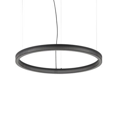 IDEAL LUX CROWN SP 80 Colgante Negro