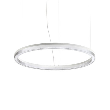 IDEAL LUX CROWN SP 80 Colgante Blanco