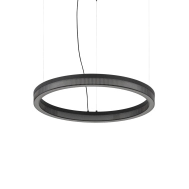 IDEAL LUX CROWN SP 60 Colgante Negro