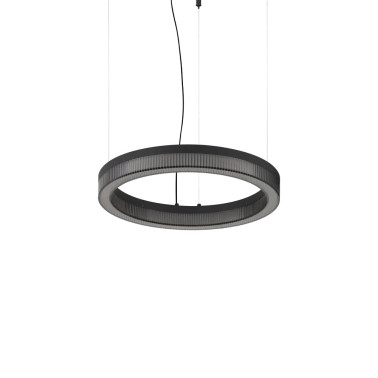 IDEAL LUX CROWN SP 40 Colgante Negro
