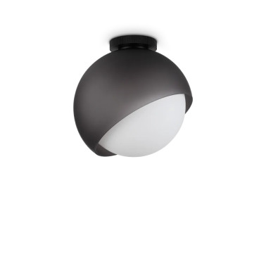 IDEAL LUX BLOOM PL1 D30 Plafón Negro