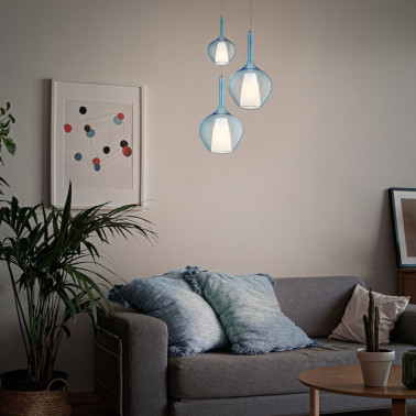 IDEAL LUX KALIQUE SP1-1 Colgante Ø28