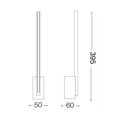 IDEAL LUX ESSENCE 395 Sobremesa Blanco