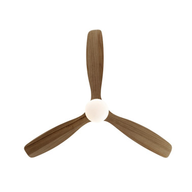 SCHULLER SIROCO Ventilador Negro-Nogal