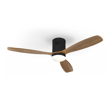 SCHULLER SIROCO Ventilador Negro-Nogal