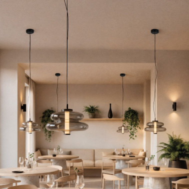 ACB SIRIA LED 250 Colgante Smoke Fumé