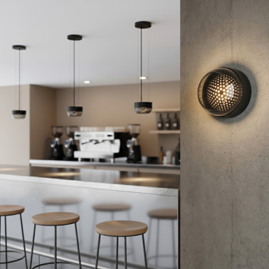 ACB PIXEL LED Aplique-Plafón Negro Fumé