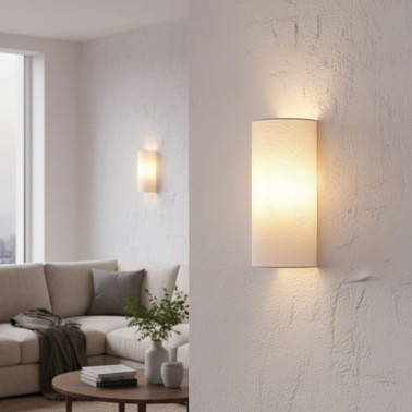 ACB LUMA Aplique de Tela Crudo Cilíndrico