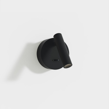 ACB ATRIA MINI Round Aplique Lector Negro