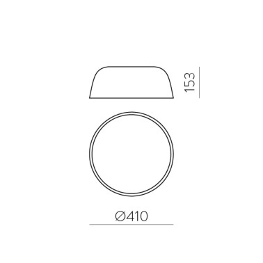 ACB OSLO LED 510 Plafón Blanco
