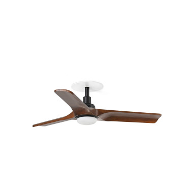 FARO HEYWOOD S LED EMPOTRADO Ventilador Negro