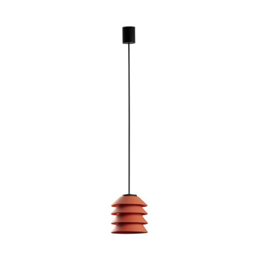FARO TOBA Colgante Naranja con Florón IP65