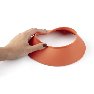 FARO TOBA Colgante Naranja con Florón IP65