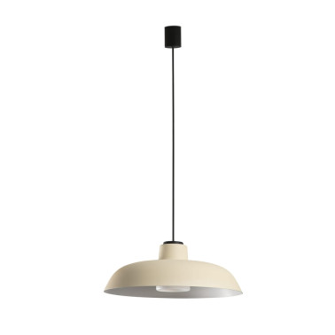 FARO SAGA Colgante Beige con Florón IP65