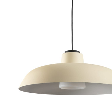 FARO SAGA Colgante Beige con Florón IP65