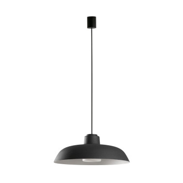 FARO SAGA Colgante Negro con Florón IP65