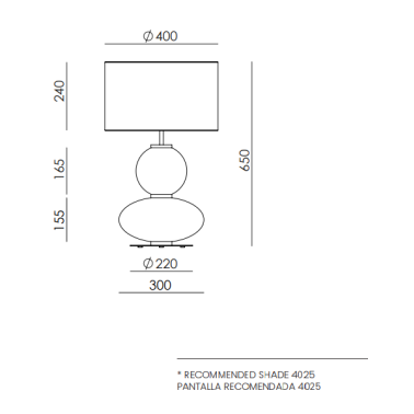 AROMAS MAPI Sobremesa Vidrio Personalizable