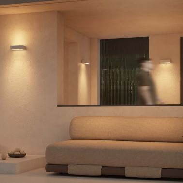 HOFF LIGHT BILBAO Aplique Blanco 3CCT UP+DOWN