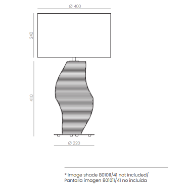 AROMAS LUET Sobremesa Vidrio Personalizable