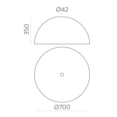 ACB TIGA Pantalla Ø700 Negro