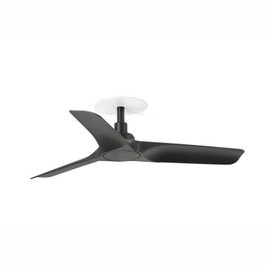 FARO HEY S EMPOTRADO Ventilador Negro