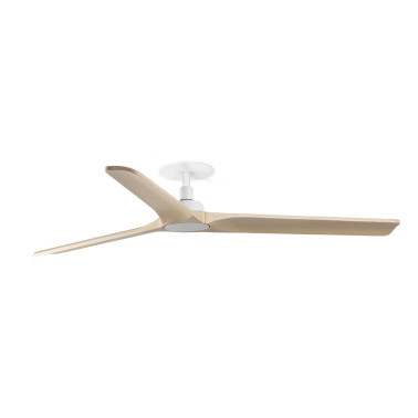 FARO HEYWOOD L EMPOTRADO Ventilador Blanco-Pino