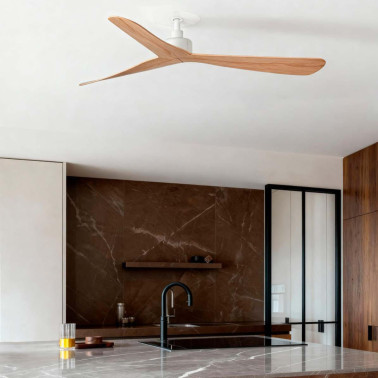 FARO ROCKER L EMPOTRADO Ventilador Blanco-Fresno