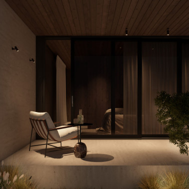 HOFF LIGHT MEXICO 3 Proyector Antracita 3000K