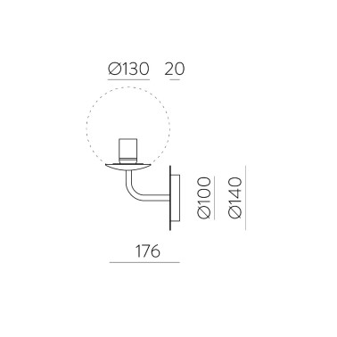 ACB PARMA Estructura Aplique Negro