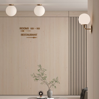 ACB PARMA Estructura Aplique-Plafón Oro