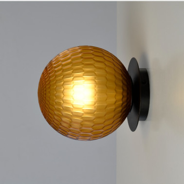 ACB PARMA Estructura Aplique-Plafón Negro