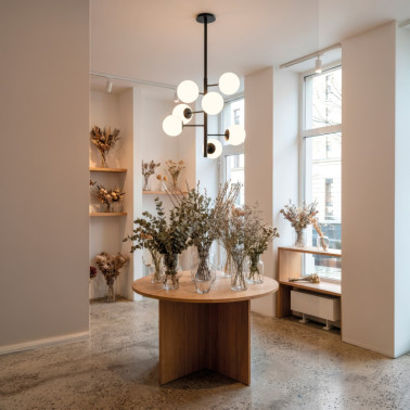 ACB PARMA Estructura Plafón Negro 7L