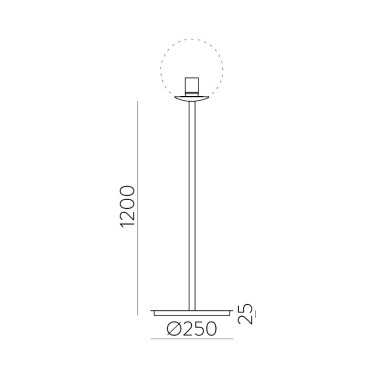 ACB PARMA Estructura Pie Negro