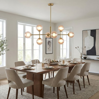 ACB DORIS Estructura Colgante Oro 8L