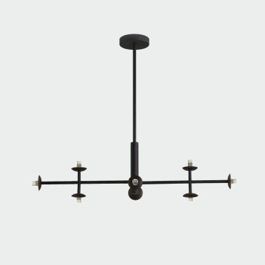 ACB DORIS Estructura Colgante Negro 8L