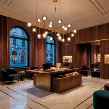 ACB DORIS Estructura Colgante Oro 20L