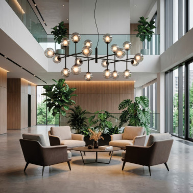 ACB DORIS Estructura Colgante Negro 20L