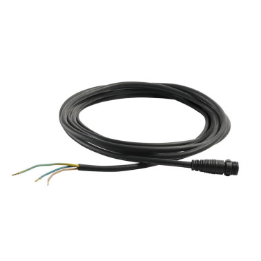 SLV GALEN Cable de Alimentación 5M Negro