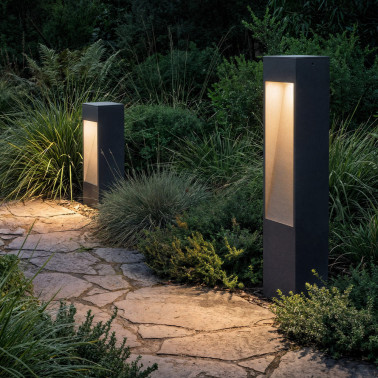 ACB NYRA 300 Baliza Antracita Texturado 2700K IP65