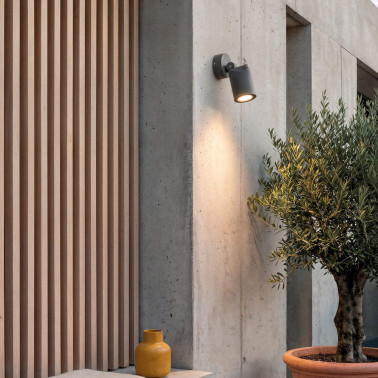 ACB GAIA Aplique 1L Orientable Antracita IP65