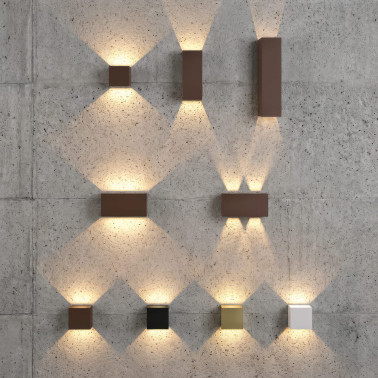 ACB KENDO 100 Aplique Corten IP65 2700-3000K