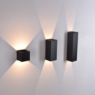 ACB KENDO 250 Aplique Negro IP65 2700-3000K