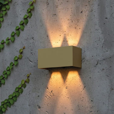 ACB KENDO 200x100 Aplique Oro IP65 2700-3000K