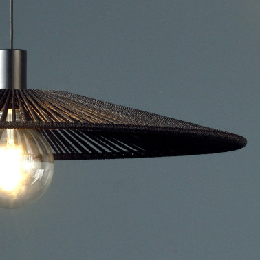 ACB PAMELA Pantalla Cuerda Negro Ø38