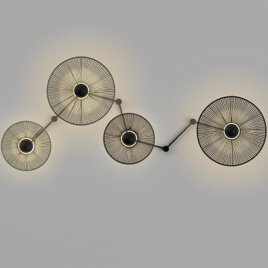 ACB PAMELA Pantalla Cuerda Ratan Ø38